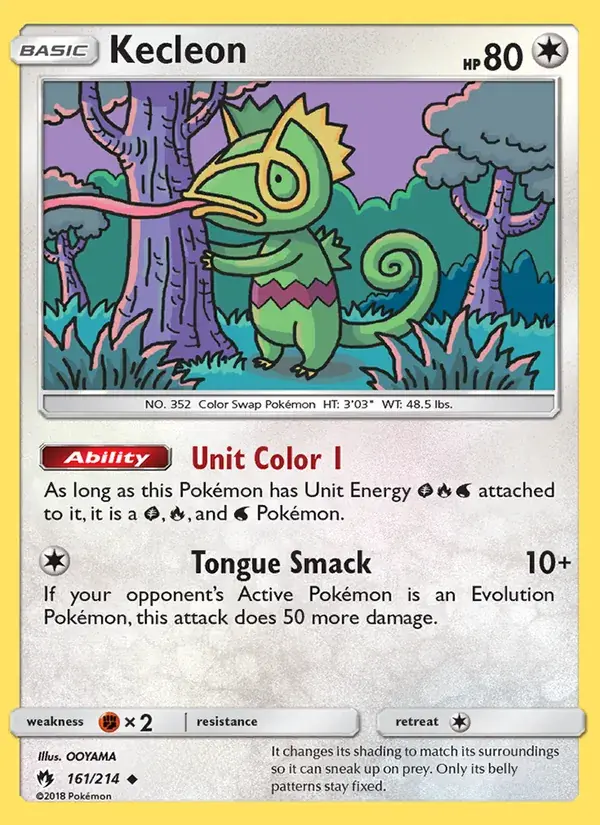 Kecleon - 161/236 - Lost Thunder
