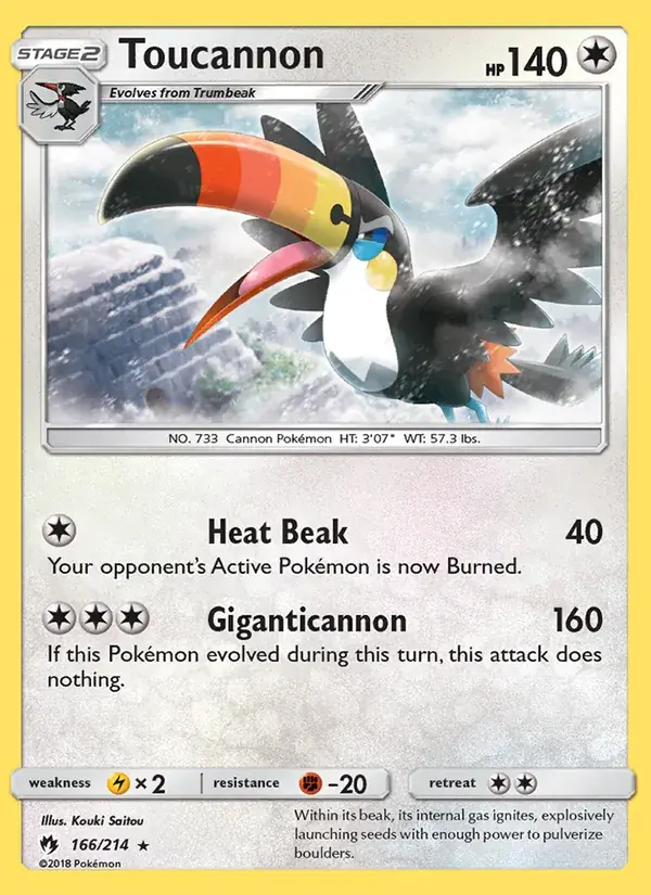 Toucannon - 166/236 - Lost Thunder