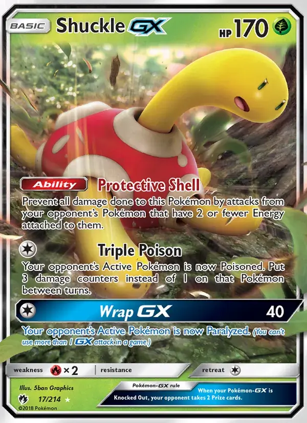 Shuckle GX - 17/236 - Lost Thunder