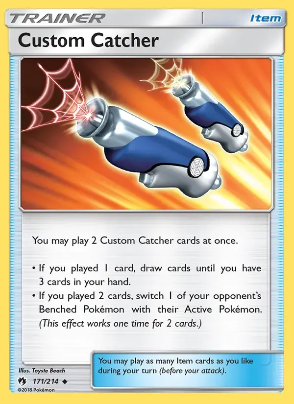 Custom Catcher - 171/236 - Lost Thunder