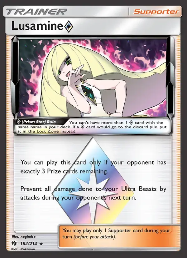 Lusamine ◇ - 182/236 - Lost Thunder