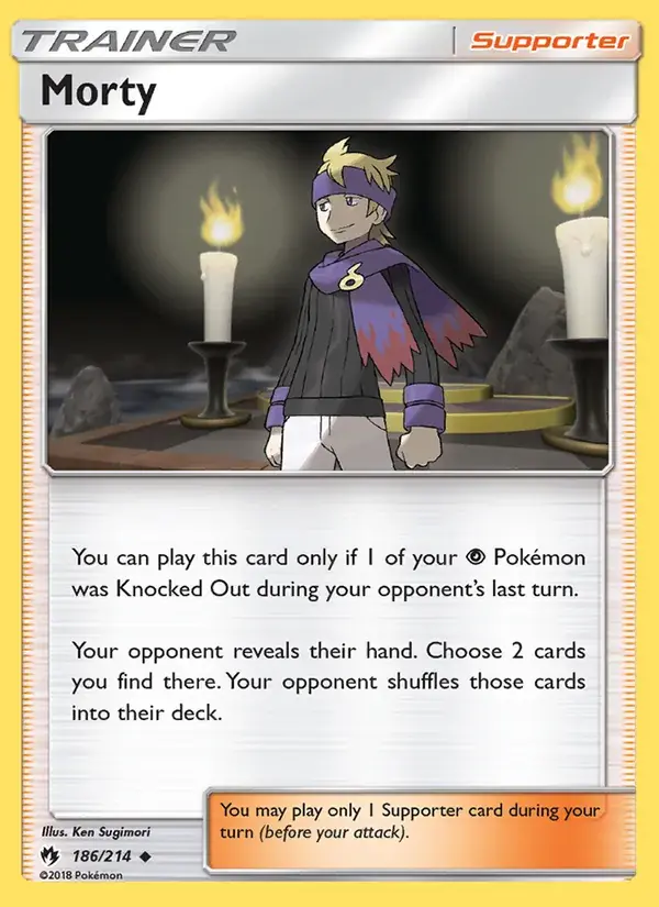 Morty - 186/236 - Lost Thunder