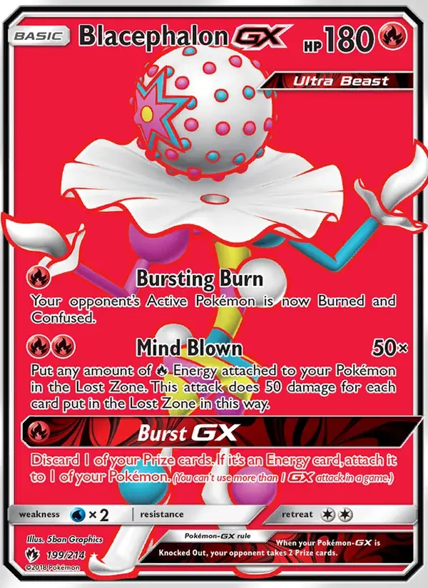 Blacephalon GX - 199/236 - Lost Thunder
