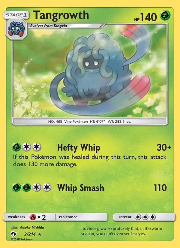 Tangrowth - 2/236 - Lost Thunder