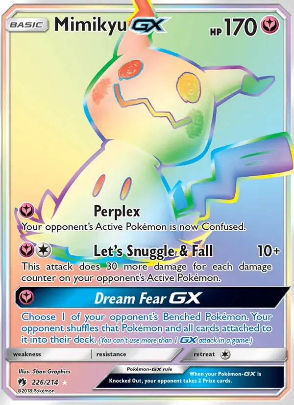 Mimikyu GX - 226/236 - Lost Thunder