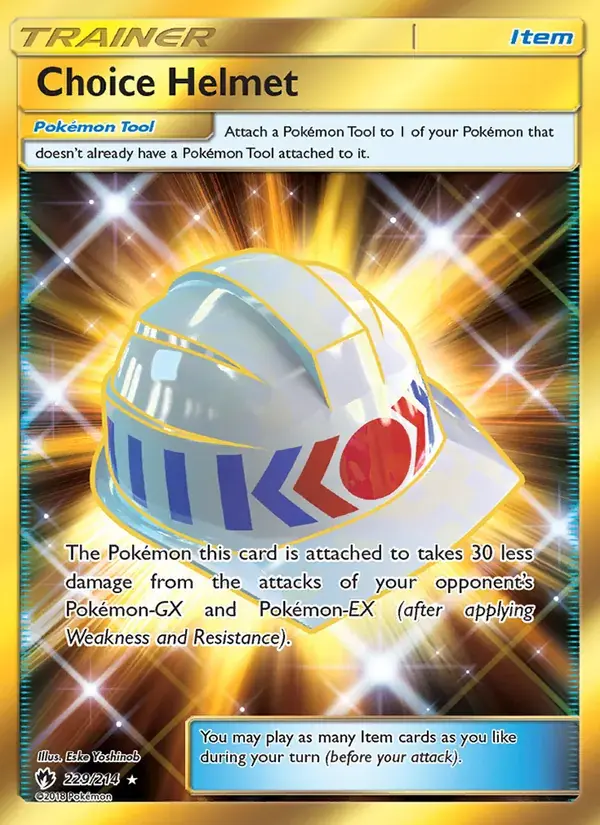 Choice Helmet - 229/236 - Lost Thunder