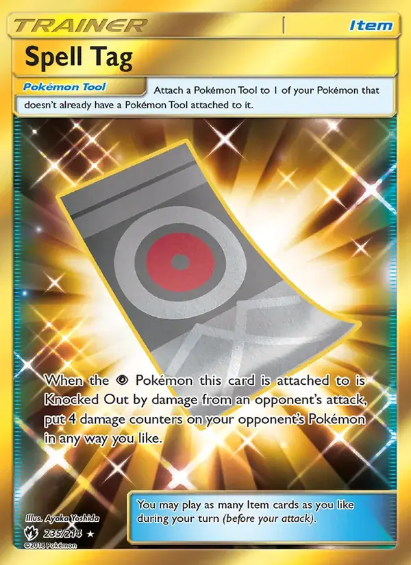 Spell Tag - 235/236 - Lost Thunder