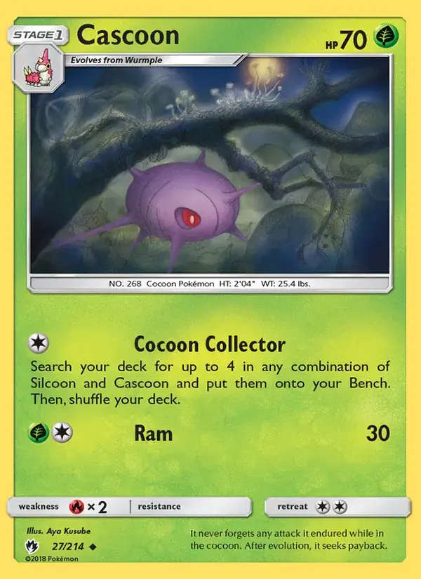 Cascoon - 27/236 - Lost Thunder
