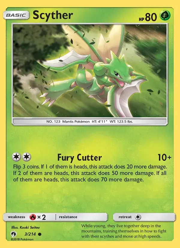 Scyther - 3/236 - Lost Thunder