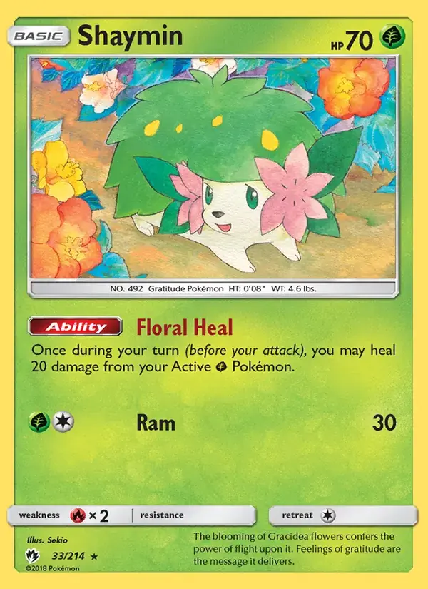 Shaymin - 33/236 - Lost Thunder