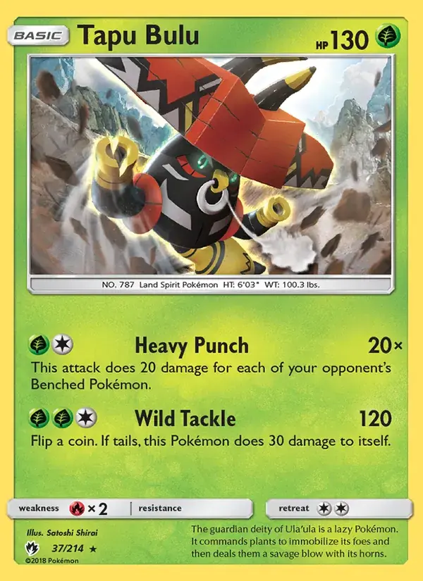 Tapu Bulu - 37/236 - Lost Thunder