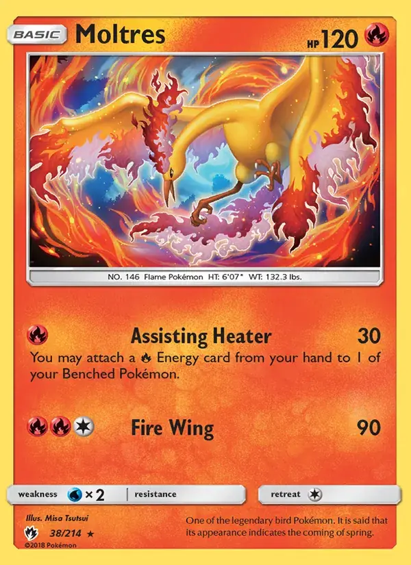 Moltres - 38/236 - Lost Thunder