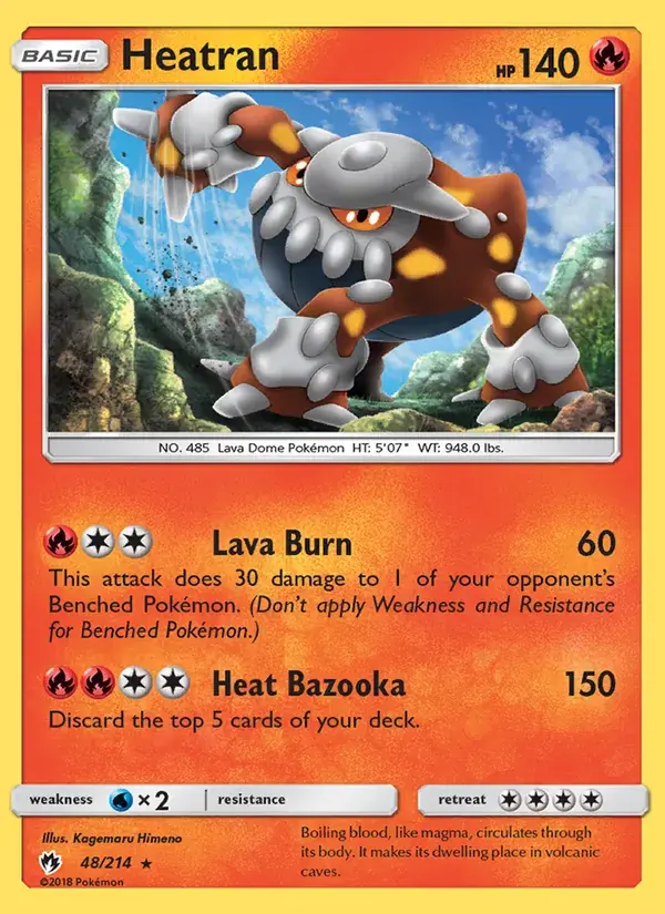 Heatran - 48/236 - Lost Thunder