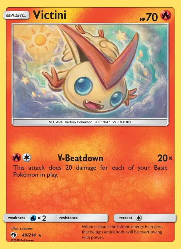 Victini - 49/236 - Lost Thunder
