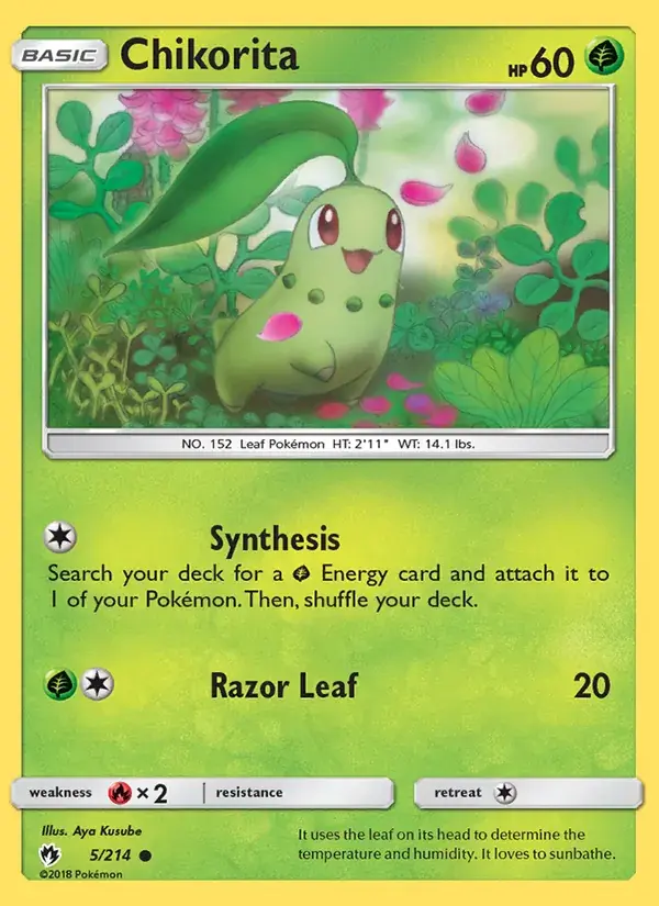 Chikorita - 5/236 - Lost Thunder
