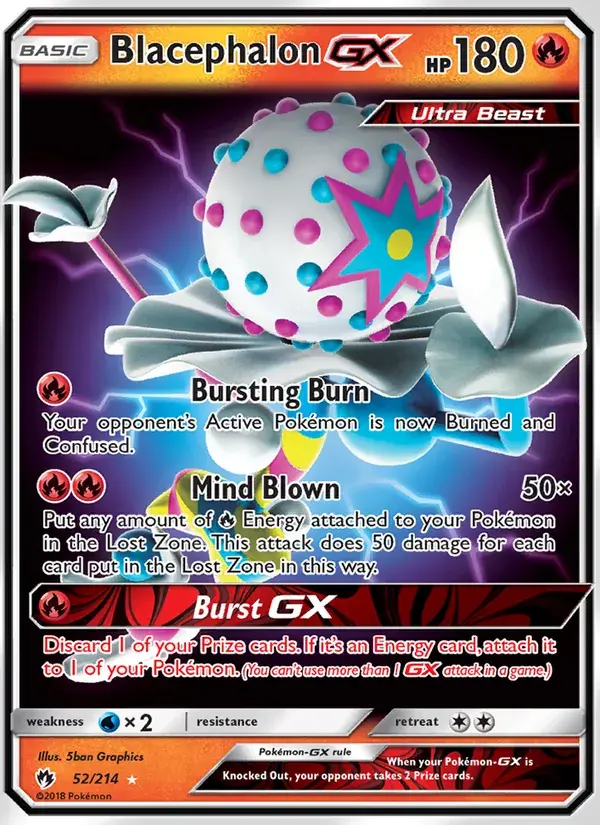 Blacephalon GX - 52/236 - Lost Thunder