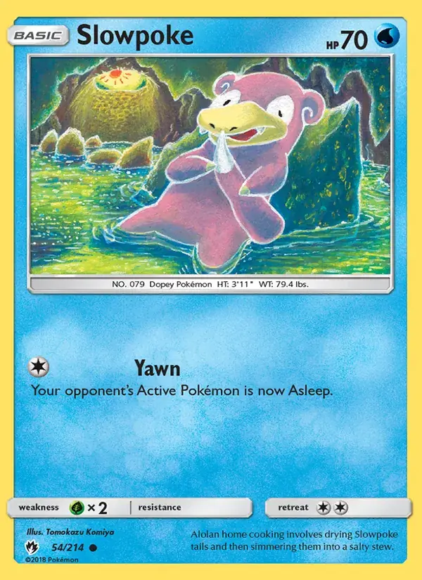 Slowpoke - 54/236 - Lost Thunder