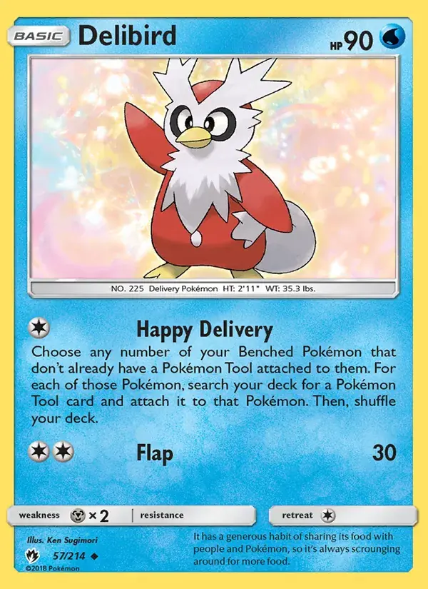 Delibird - 57/236 - Lost Thunder