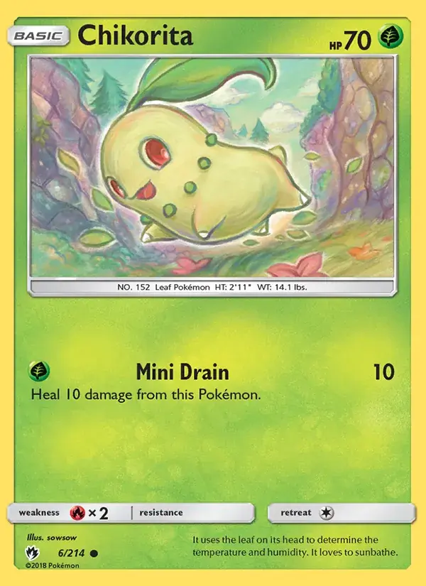Chikorita - 6/236 - Lost Thunder