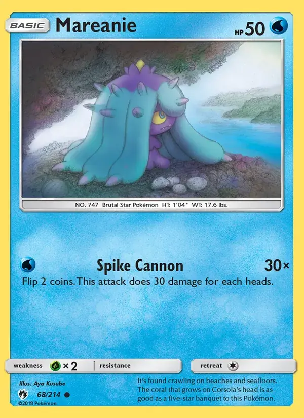 Mareanie - 68/236 - Lost Thunder