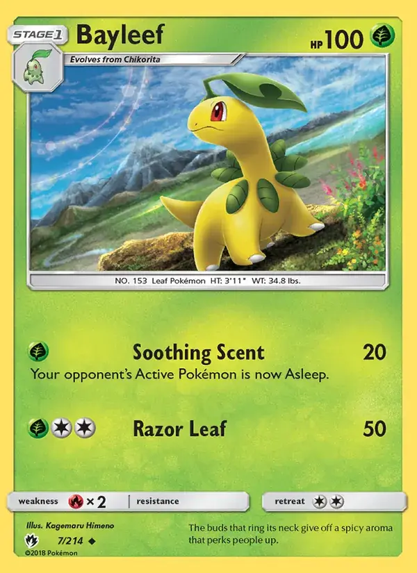 Bayleef - 7/236 - Lost Thunder