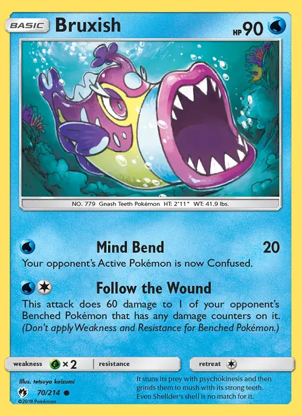 Bruxish - 70/236 - Lost Thunder