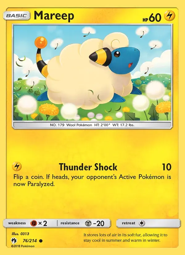 Mareep - 76/236 - Lost Thunder