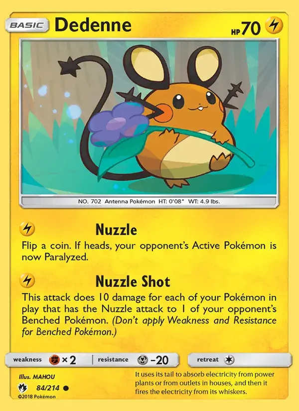 Dedenne - 84/236 - Lost Thunder