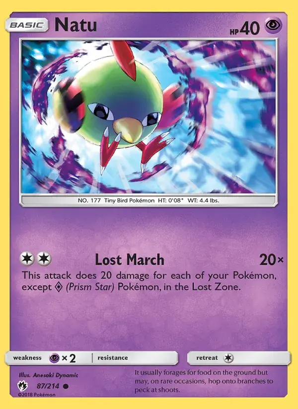 Natu - 87/236 - Lost Thunder