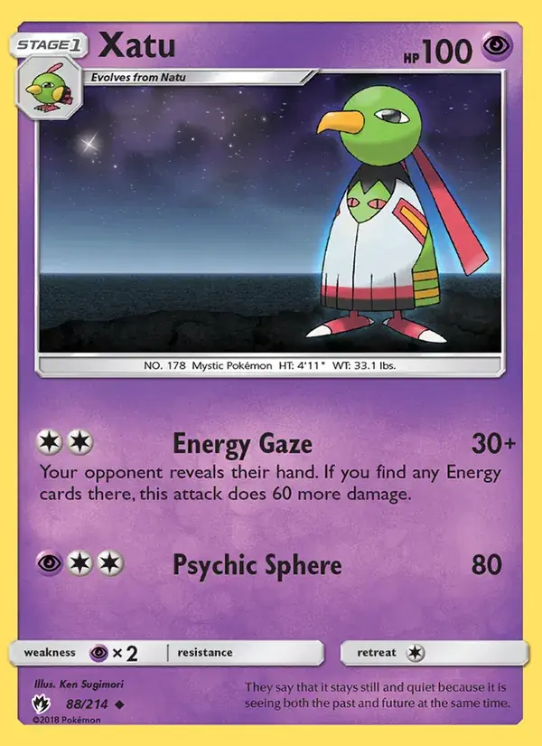 Xatu - 88/236 - Lost Thunder