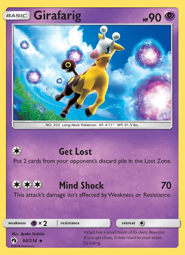 Girafarig - 94/236 - Lost Thunder