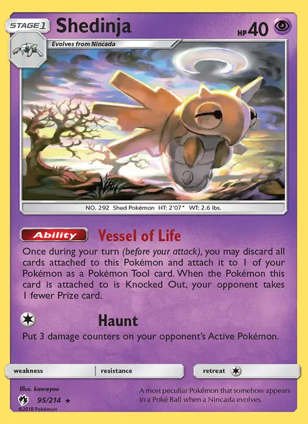 Shedinja - 95/236 - Lost Thunder