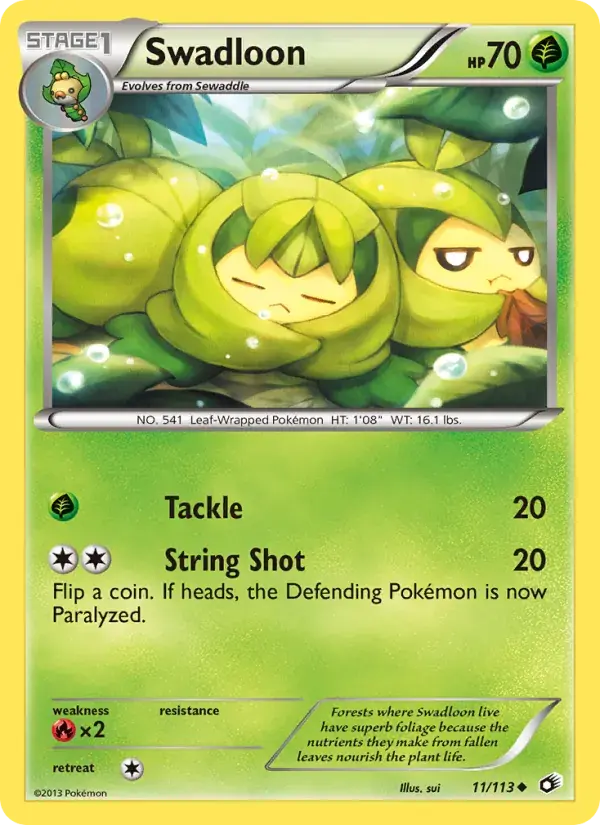Swadloon - 11/140 - Legendary Treasures