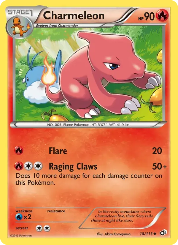 Charmeleon - 18/140 - Legendary Treasures
