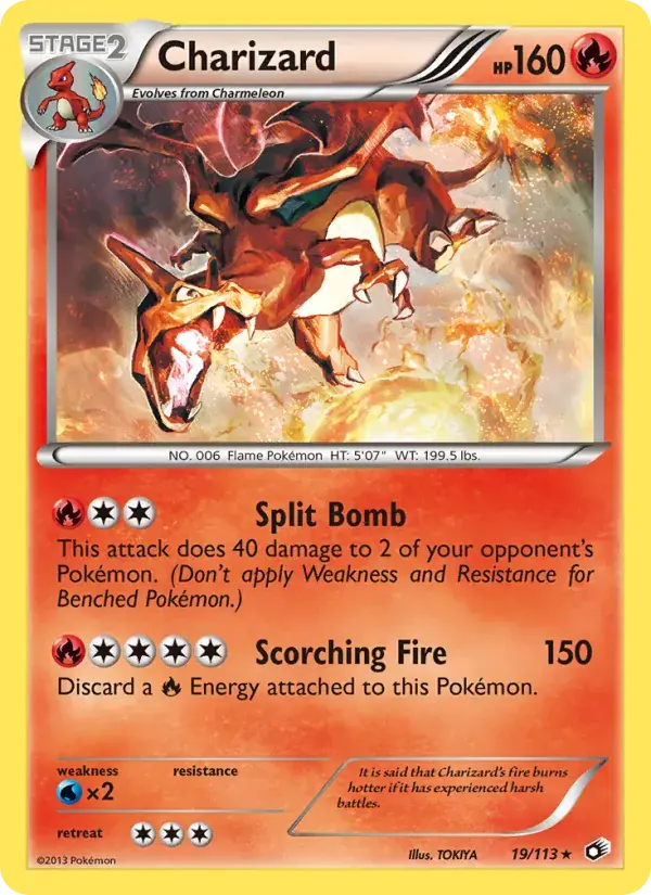 Charizard - 19/140 - Legendary Treasures