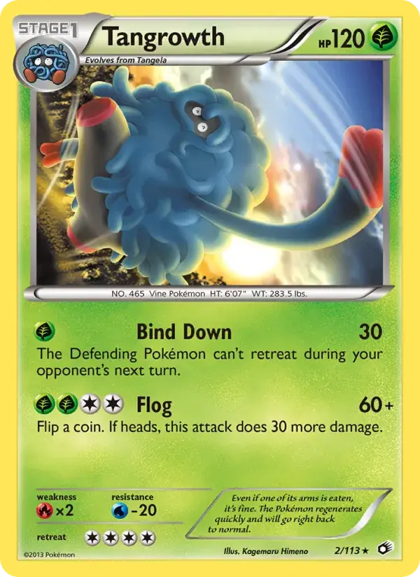Tangrowth - 2/140 - Legendary Treasures