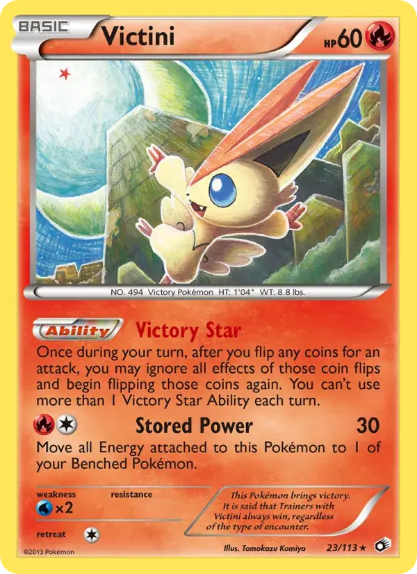 Victini - 23/140 - Legendary Treasures