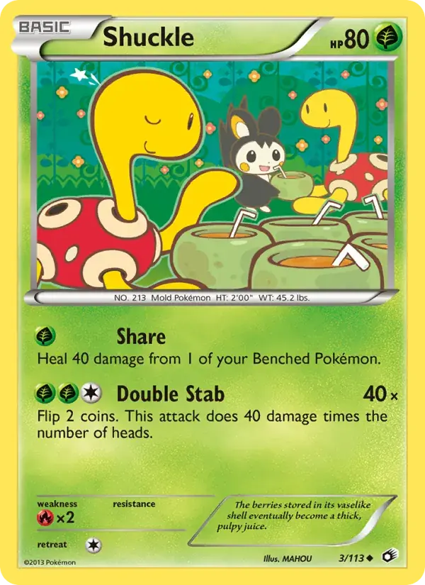Shuckle - 3/140 - Legendary Treasures