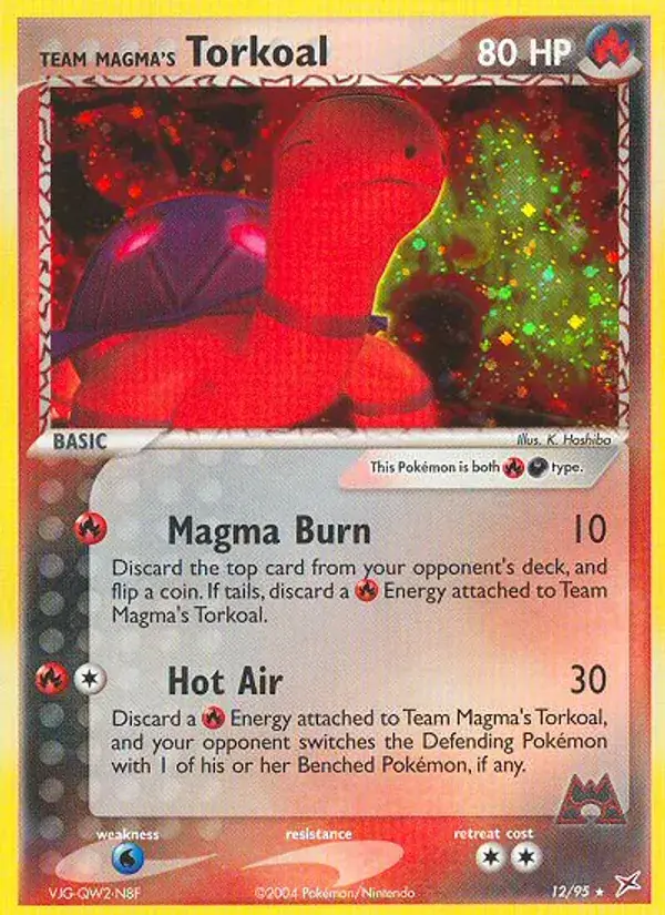 Team Magma's Torkoal - 12/97 - Team Magma vs Team Aqua