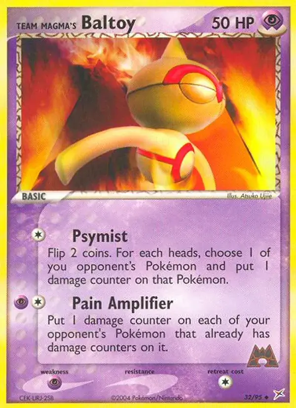 Team Magma's Baltoy - 32/97 - Team Magma vs Team Aqua