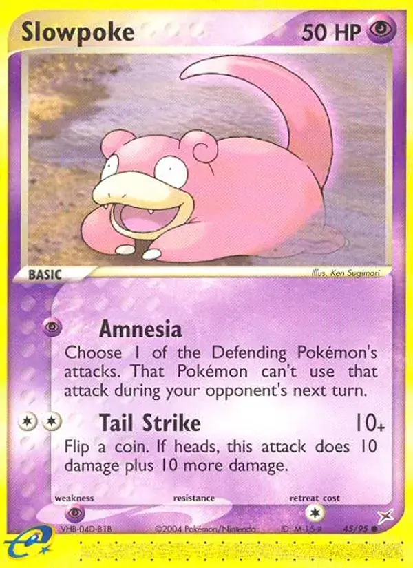 Slowpoke - 45/97 - Team Magma vs Team Aqua
