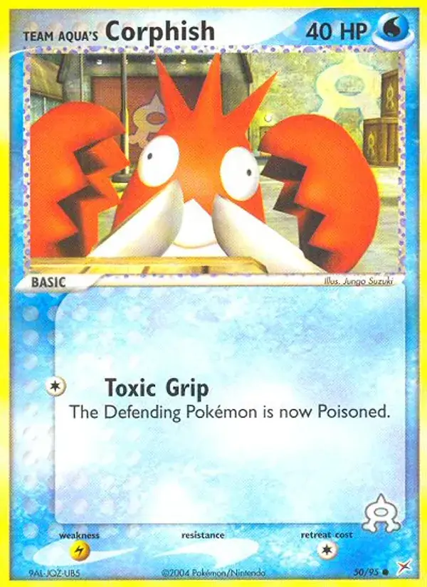Team Aqua's Corphish - 50/97 - Team Magma vs Team Aqua