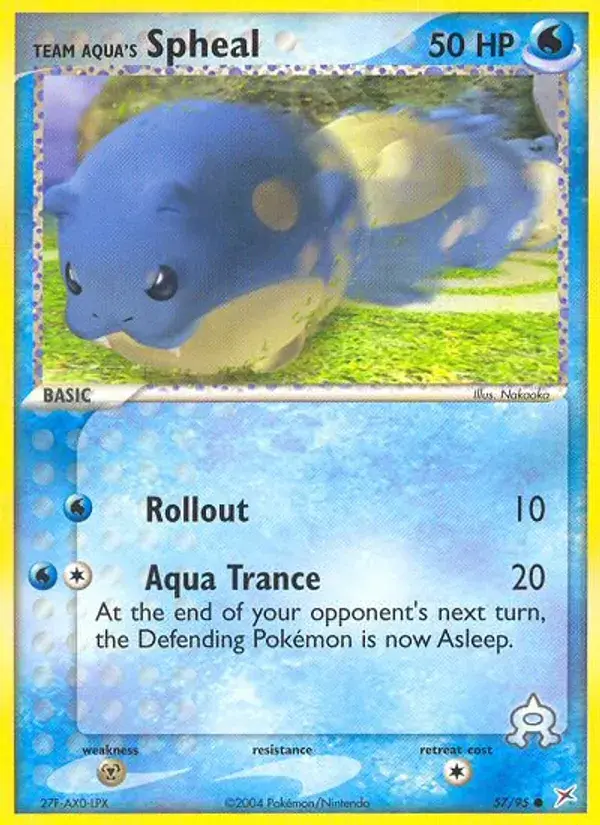 Team Aqua's Spheal - 57/97 - Team Magma vs Team Aqua