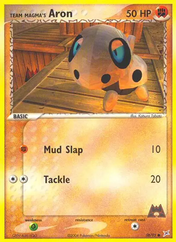 Team Magma's Aron - 58/97 - Team Magma vs Team Aqua