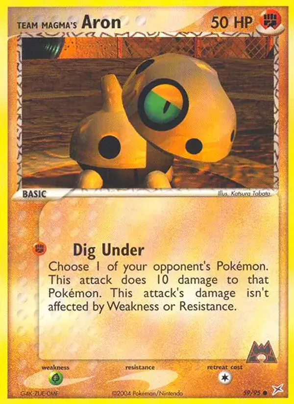 Team Magma's Aron - 59/97 - Team Magma vs Team Aqua