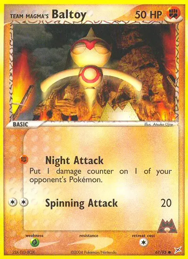 Team Magma's Baltoy - 61/97 - Team Magma vs Team Aqua