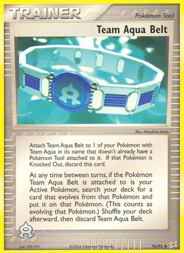 Team Aqua Belt - 76/97 - Team Magma vs Team Aqua