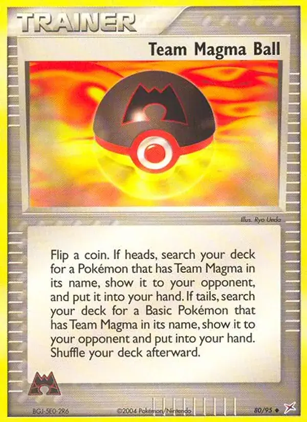 Team Magma Ball - 80/97 - Team Magma vs Team Aqua