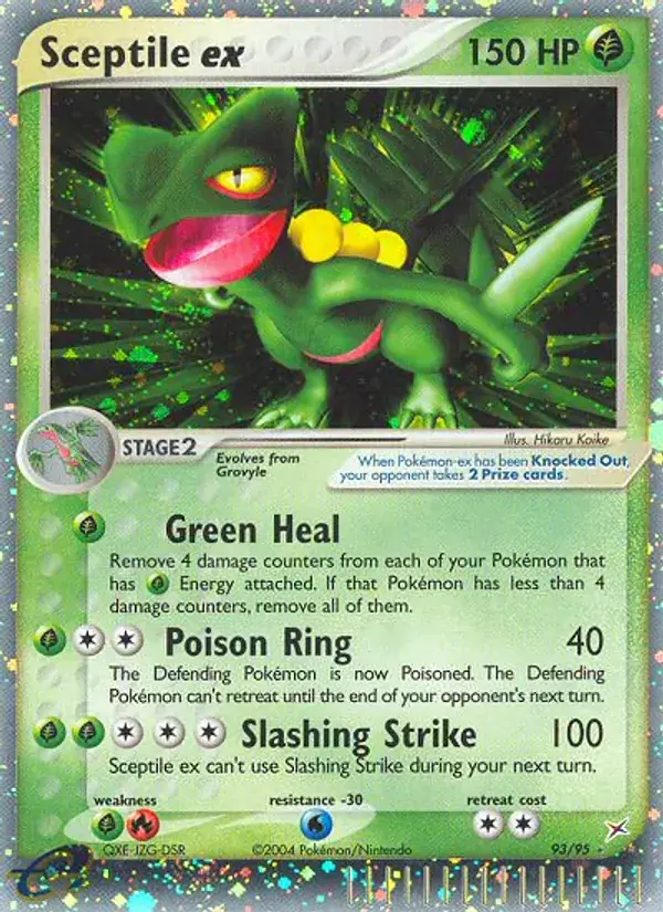 Sceptile ex - 93/97 - Team Magma vs Team Aqua