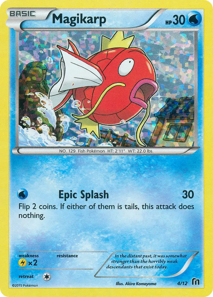 Magicarpe - 4/12 - Collection McDonald's 2016